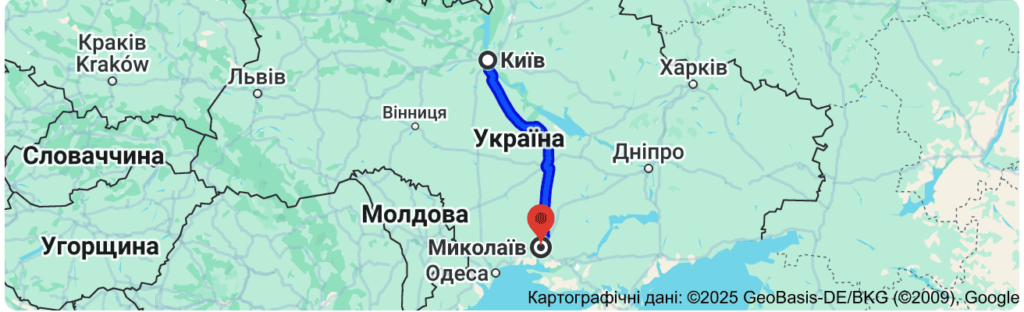 Такси Киев Николаев