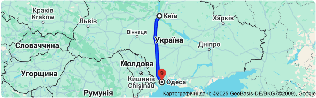 Такси Киев Одесса