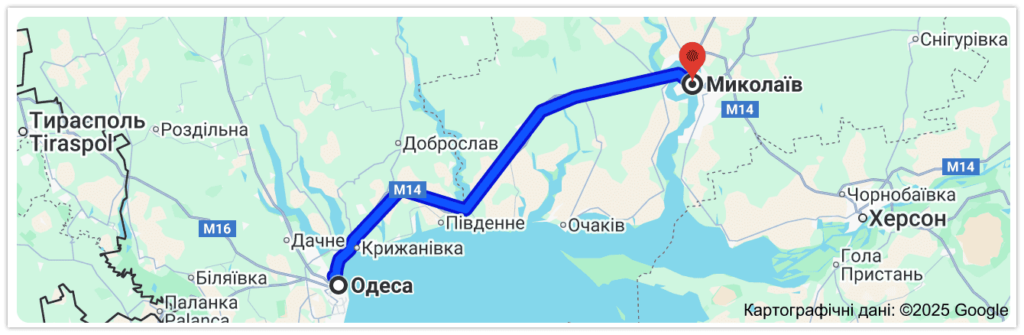 Одесса – Николаев
